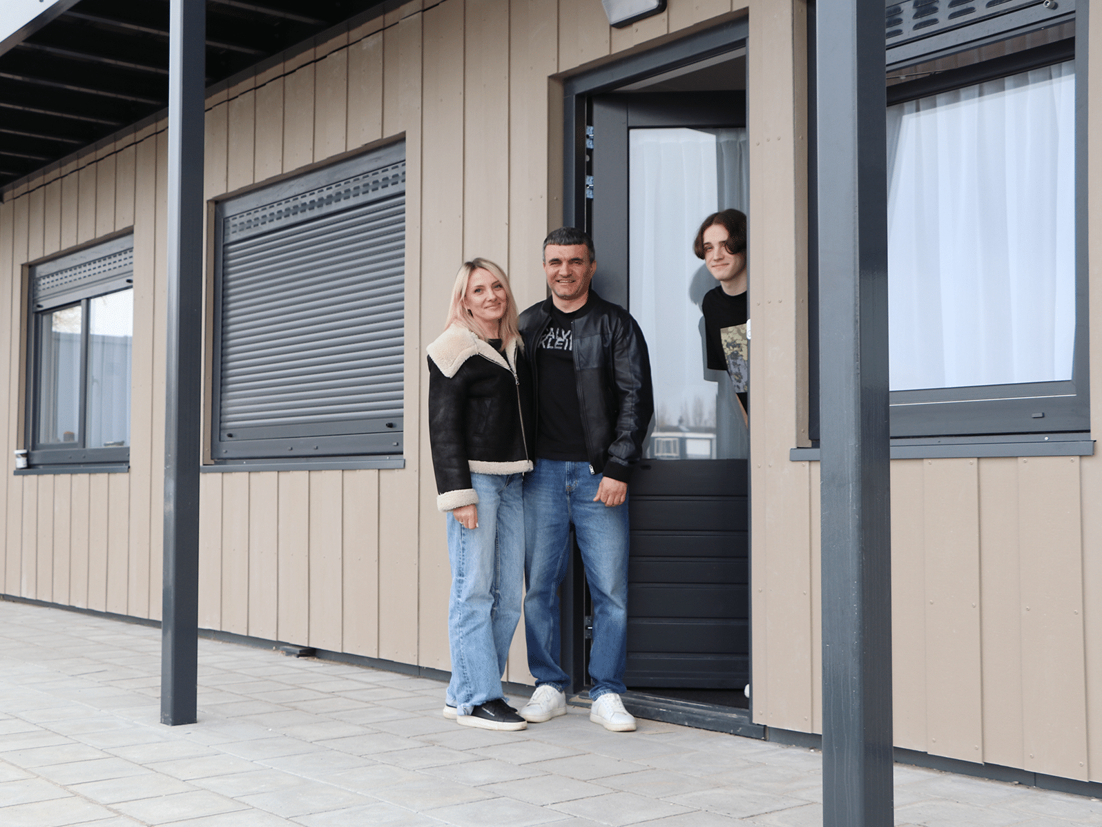 Een veilig thuis voor Oekraïense Yuliia en haar gezin