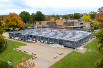 Flexibele huisvesting voor schoolgebouw in Panningen